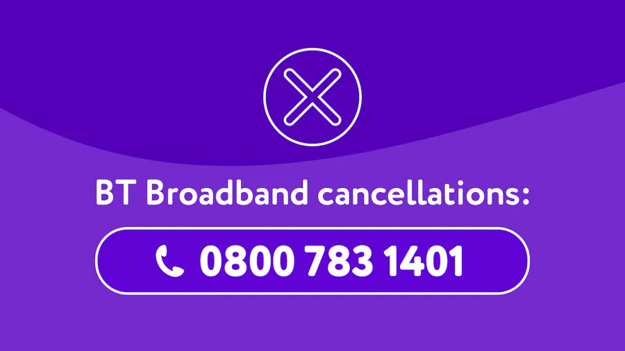 Call 0800 783 1401 for BT cancellations